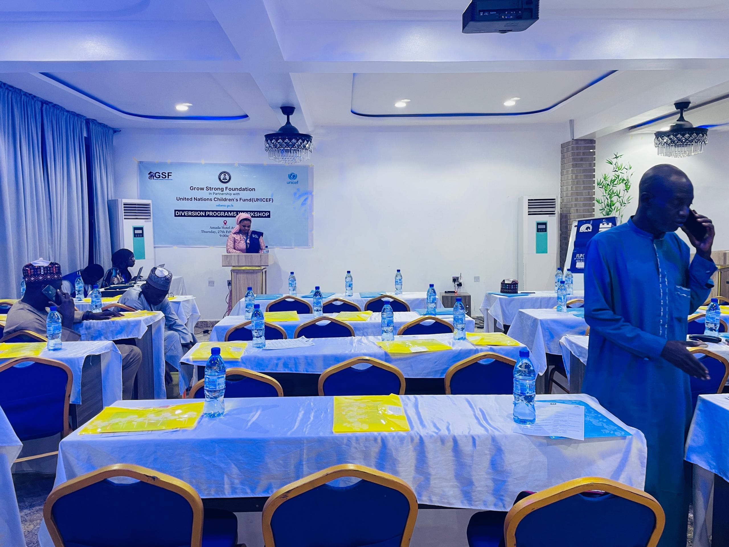 GSF team delivering integrated programs in the field